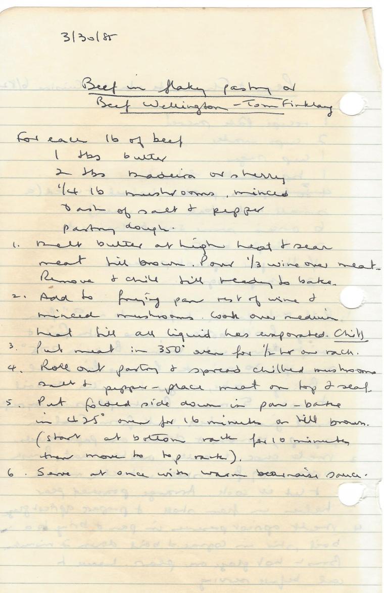 beef in flaky pastry