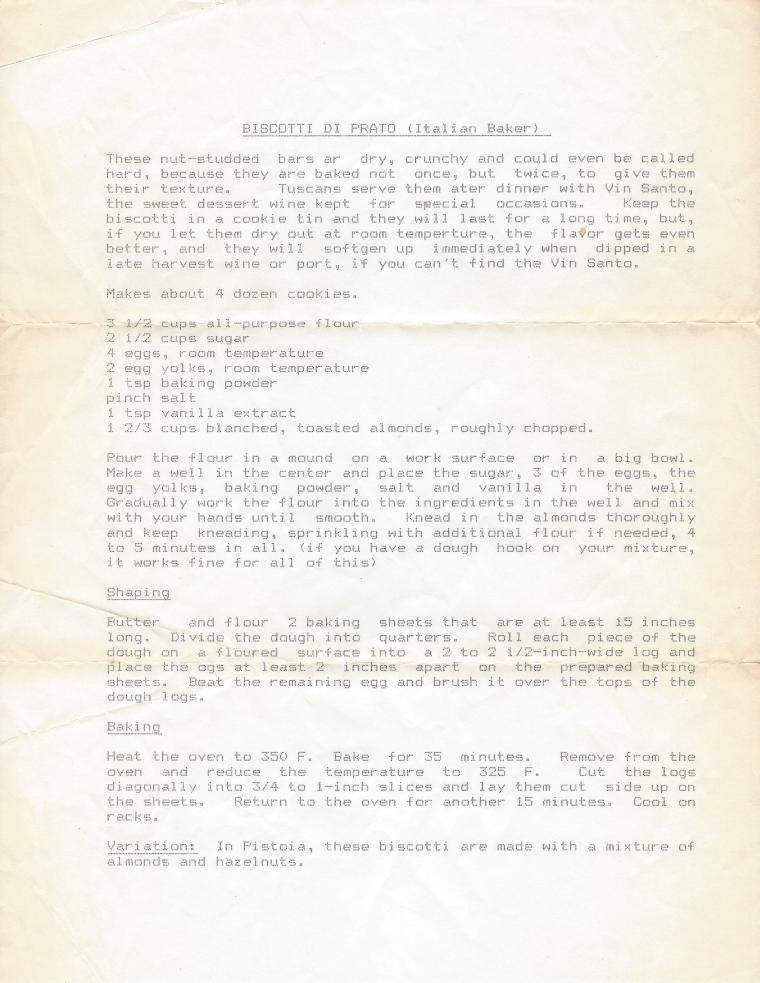 biscotti di prato