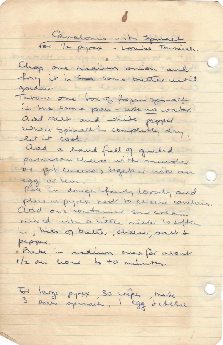 cannelinis with spinach