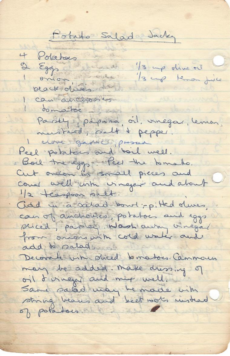 potato salad jackie