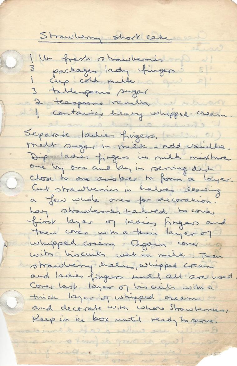 strawberry short cake