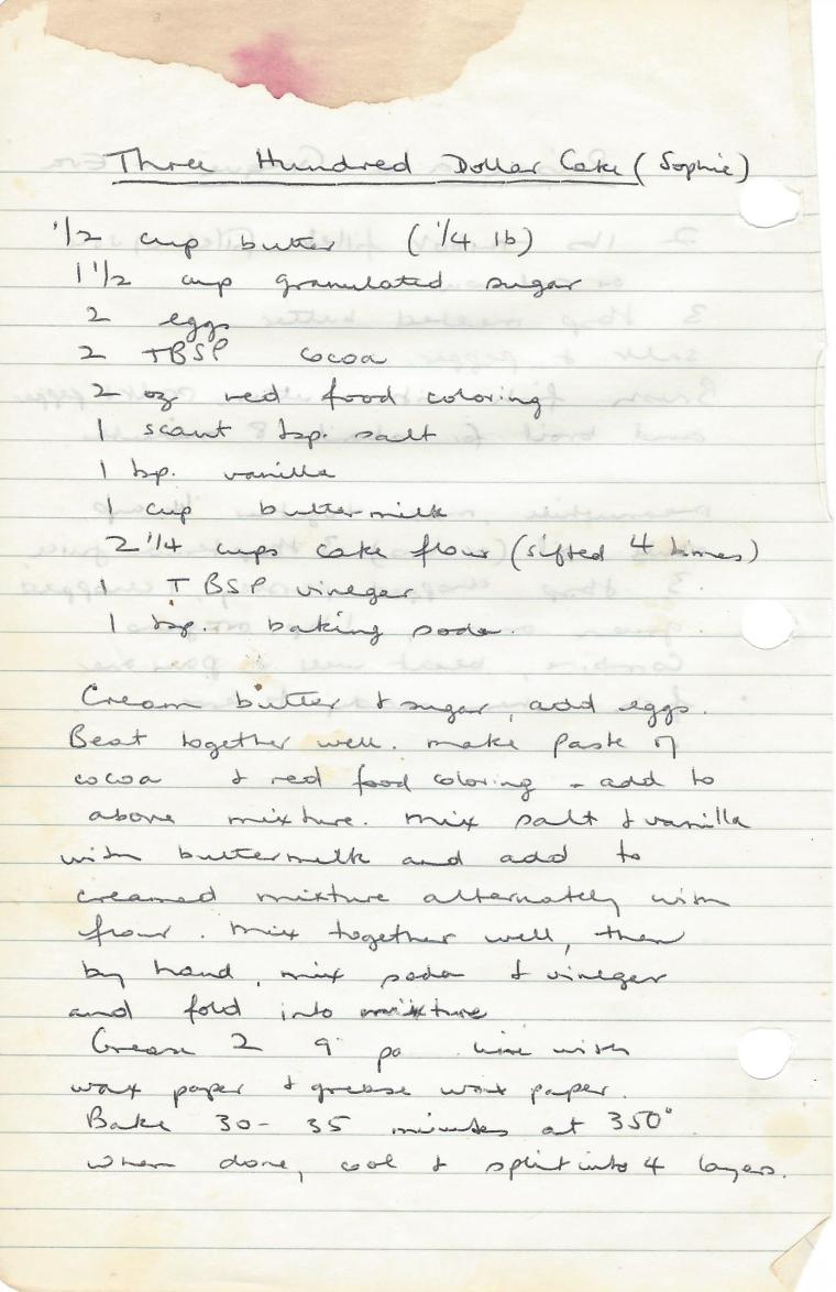 three hundred dollar cake