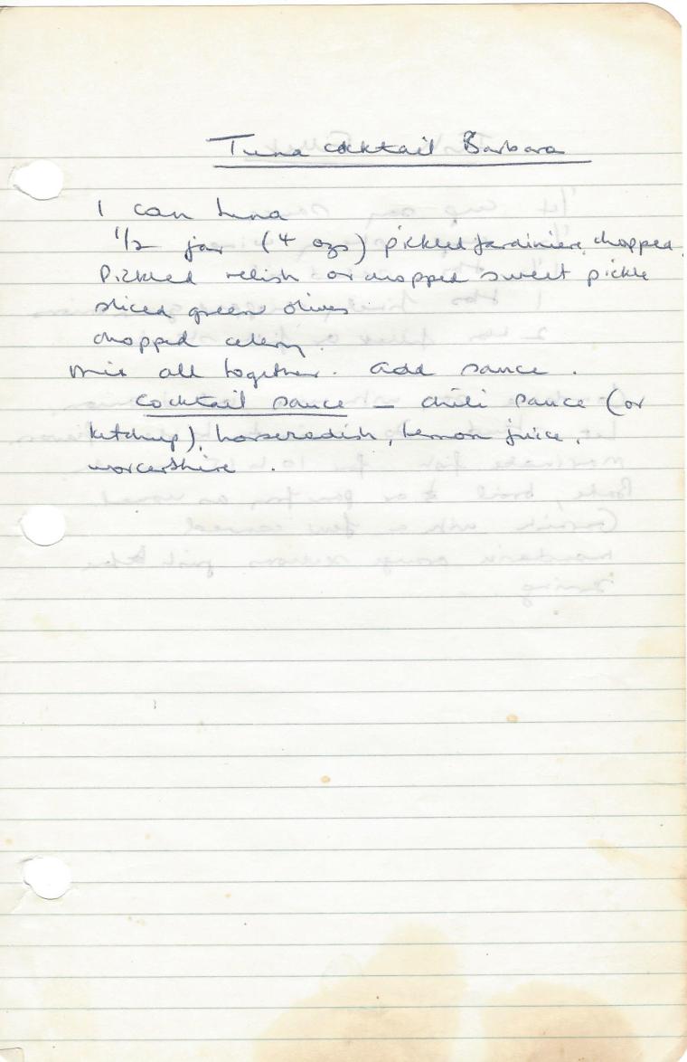 tuna cocktail